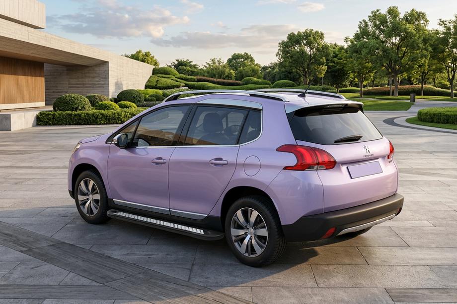 Peugeot 3008 2008–2016 Bočné nášľapy New Vision Black (2 ks, hliník) 2008-2014 Image