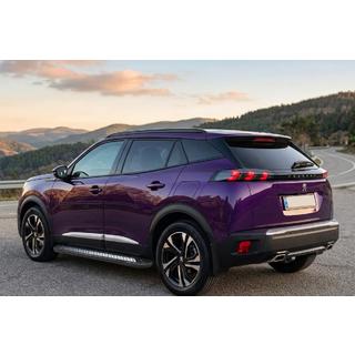 Bočné nášľapy New Vision Black (2 ks, hliník) Peugeot 3008 2016–2023 fotografia 1