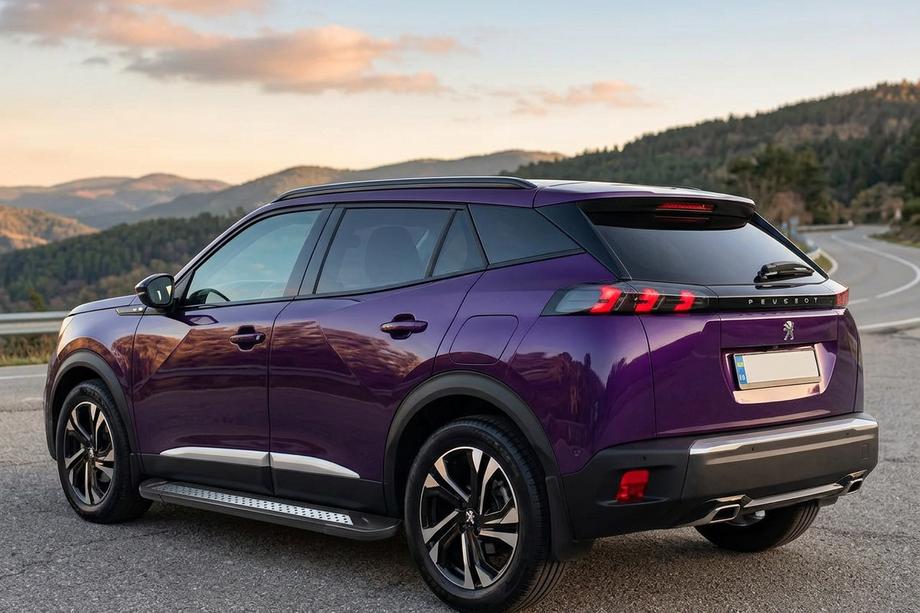 Peugeot 3008 2016–2023 Bočné nášľapy New Vision Black (2 ks, hliník) Image