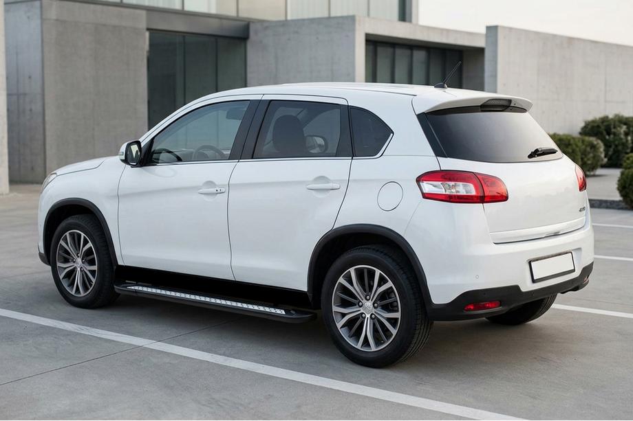 Peugeot 4008 2012–2017 Bočné nášľapy New Vision Black (2 ks, hliník) Image