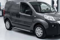 Peugeot Bipper 2008–2017 Bočné nášľapy New Vision Black (2 ks, hliník) fotografia 1