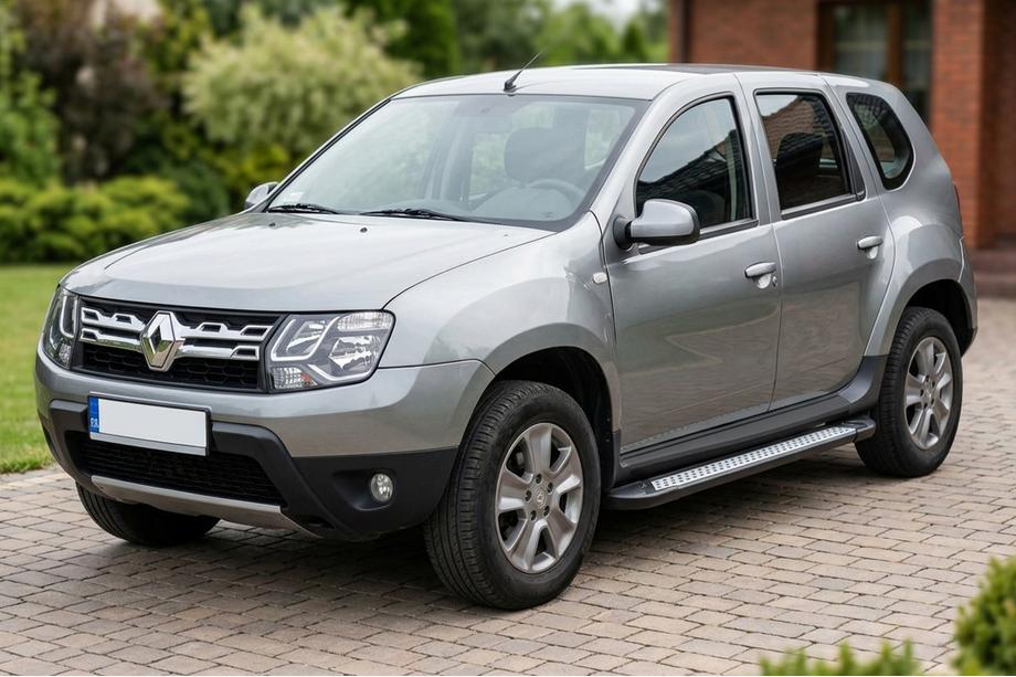 Renault Duster 2008–2017 Bočné nášľapy New Vision Black (2 ks, hliník) Image