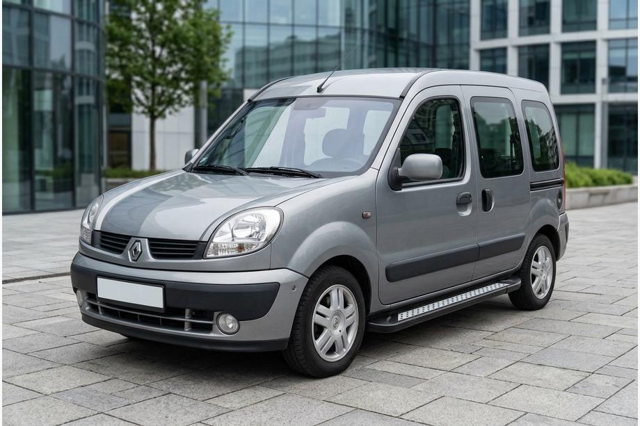 Renault Kangoo 1998–2008 Bočné nášľapy New Vision Black (2 ks, hliník) Image