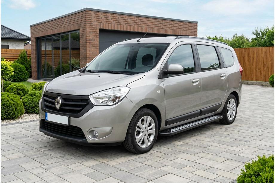 Renault Lodgy 2013–2022 Bočné nášľapy New Vision Black (2 ks, hliník) Fotografia 1