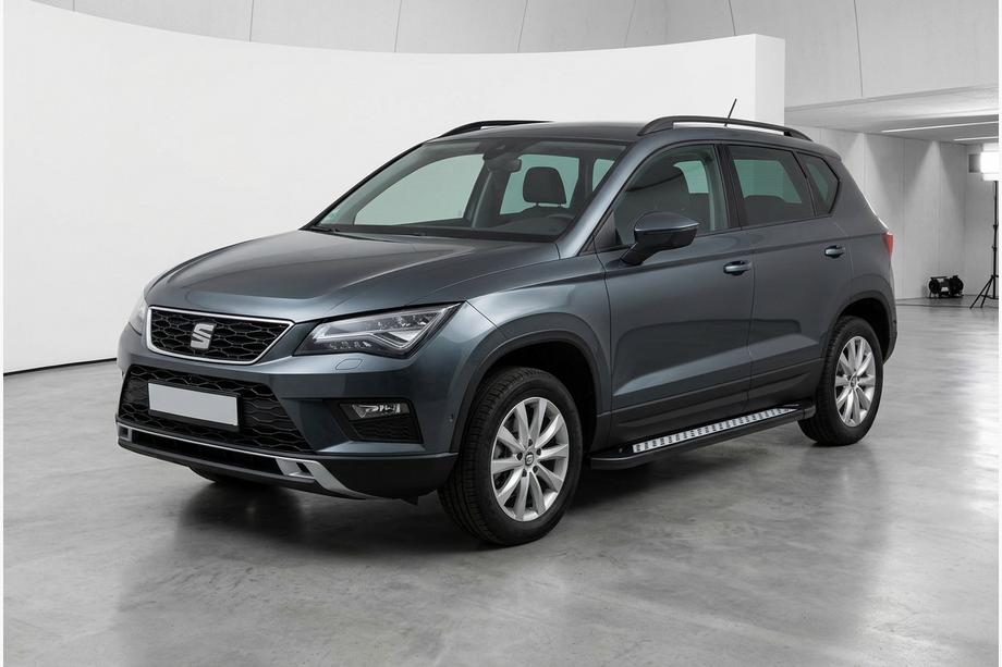 Seat Ateca 2016– Bočné nášľapy New Vision Black (2 ks, hliník) Image