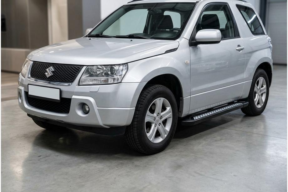 Suzuki Grand Vitara 2005–2017 Bočné nášľapy New Vision Black (2 ks, hliník) Image