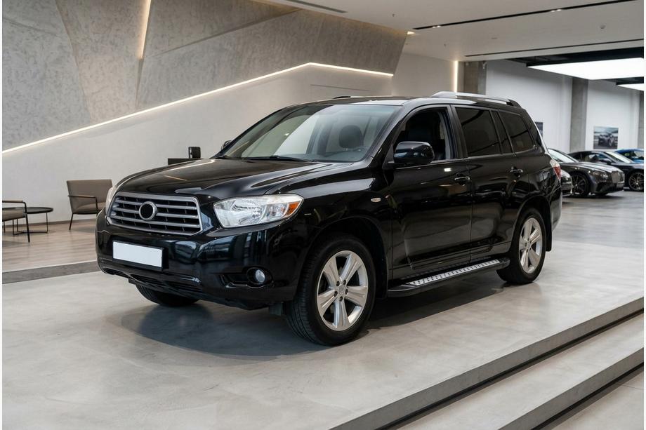 Toyota Highlander 2008–2013 Bočné nášľapy New Vision Black (2 ks, hliník) Image