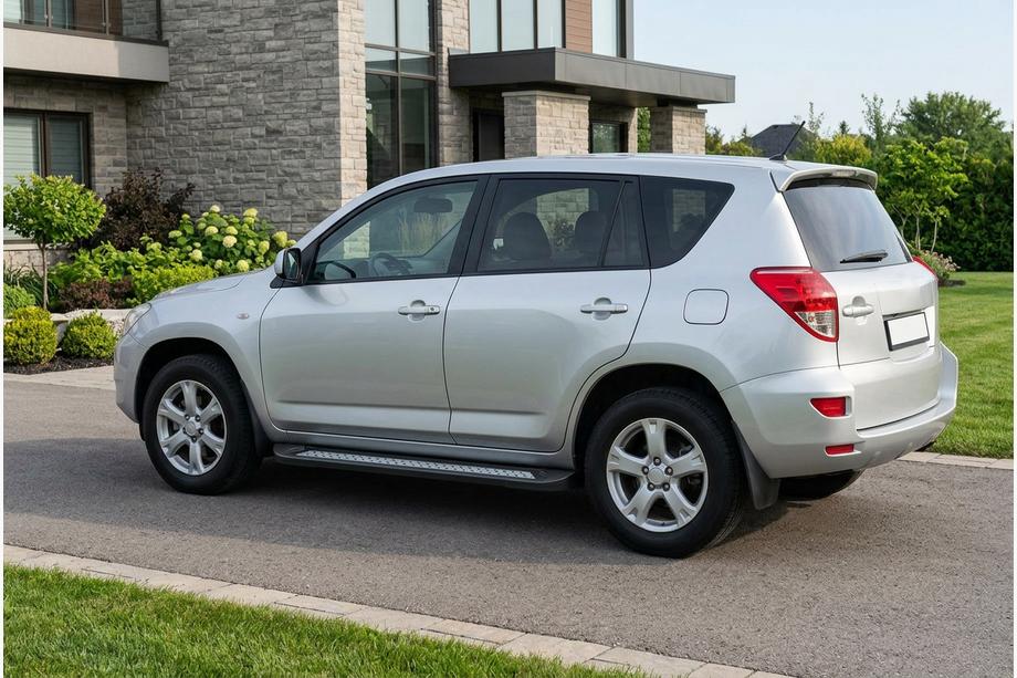 Toyota Rav 4 2006–2013 Bočné nášľapy New Vision Black (2 ks, hliník) Image