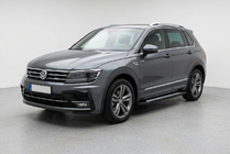 Volkswagen Tiguan 2016–2023 Bočné nášľapy New Vision Black (2 ks, hliník) fotografia 1