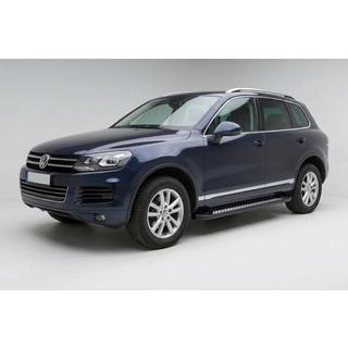 Bočné nášľapy New Vision Black (2 ks, hliník) Volkswagen Touareg 2010–2018 fotografia 1