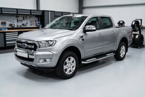Ford Ranger 2011–2022 Bočné nášľapy Tayga V2 (2 ks, hliník) fotografia 1