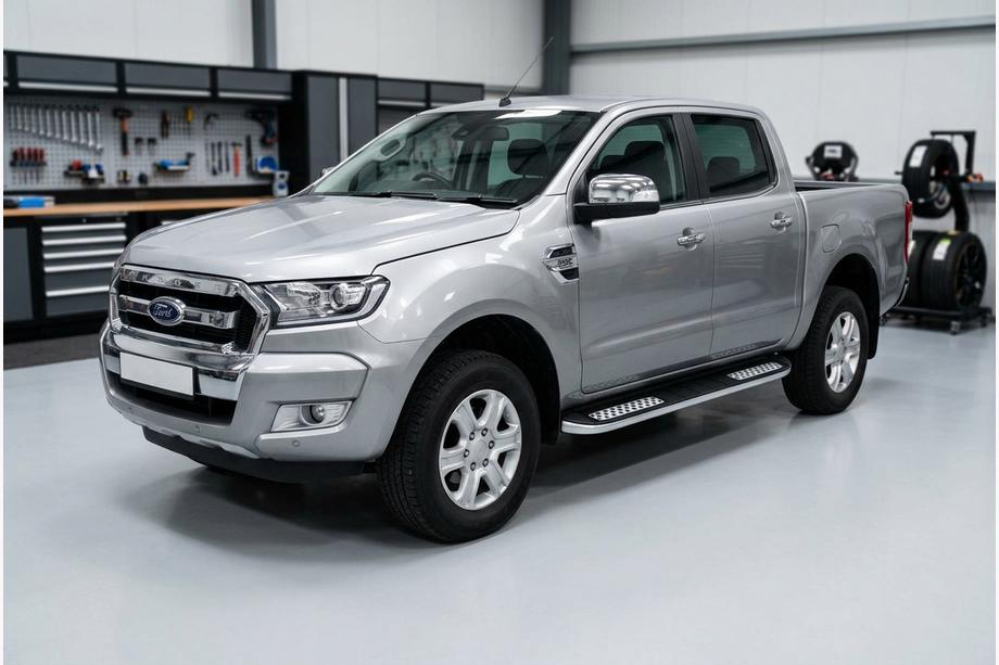 Ford Ranger 2011–2022 Bočné nášľapy Tayga V2 (2 ks, hliník) Image