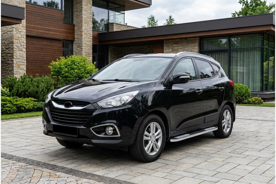 Hyundai IX-35 2010–2015 Bočné nášľapy Tayga V2 (2 ks, hliník) Image
