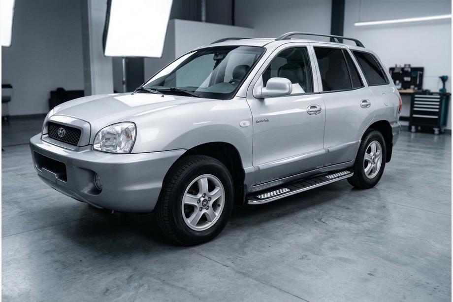 Hyundai Santa Fe 1 2000–2006 Bočné nášľapy Tayga V2 (2 ks, hliník) Fotografia 1