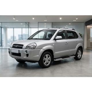 Bočné nášľapy Tayga V2 (2 ks, hliník) Hyundai Tucson JM 2004– fotografia 1