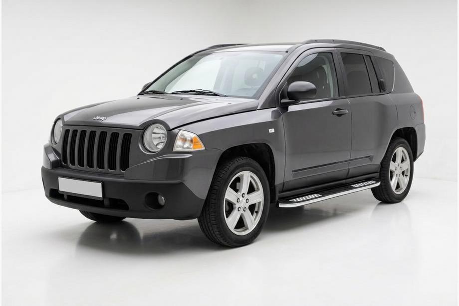 Jeep Compass 2006–2016 Bočné nášľapy Tayga V2 (2 ks, hliník) Image