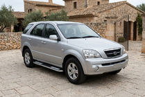 Kia Sorento I BL 2002–2009 Bočné nášľapy Tayga V2 (2 ks, hliník) fotografia 1