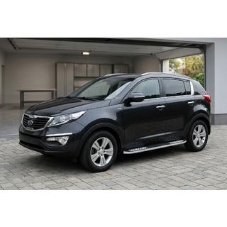 Bočné nášľapy Tayga V2 (2 ks, hliník) Kia Sportage 2010–2015 fotografia 1