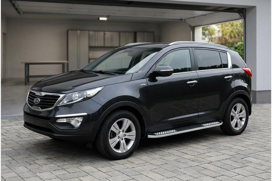 Kia Sportage 2010–2015 Bočné nášľapy Tayga V2 (2 ks, hliník) Image