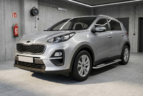 Kia Sportage 2015–2021 Bočné nášľapy Tayga V2 (2 ks, hliník) fotografia 1