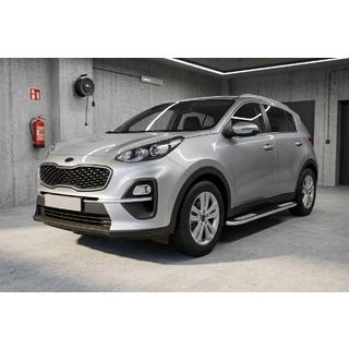 Bočné nášľapy Tayga V2 (2 ks, hliník) Kia Sportage 2015–2021 fotografia 1