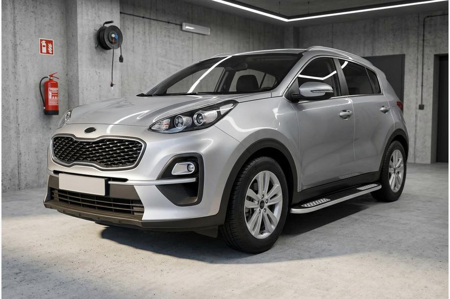 Kia Sportage 2015–2021 Bočné nášľapy Tayga V2 (2 ks, hliník) Image