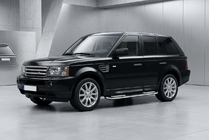 Range Rover Sport 2005–2013 Bočné nášľapy Tayga V2 (2 ks, hliník) fotografia 1