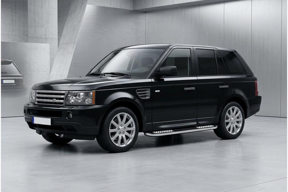 Range Rover Sport 2005–2013 Bočné nášľapy Tayga V2 (2 ks, hliník) Image