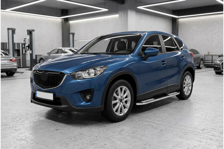Mazda CX-5 2012–2017 Bočné nášľapy Tayga V2 (2 ks, hliník) Image