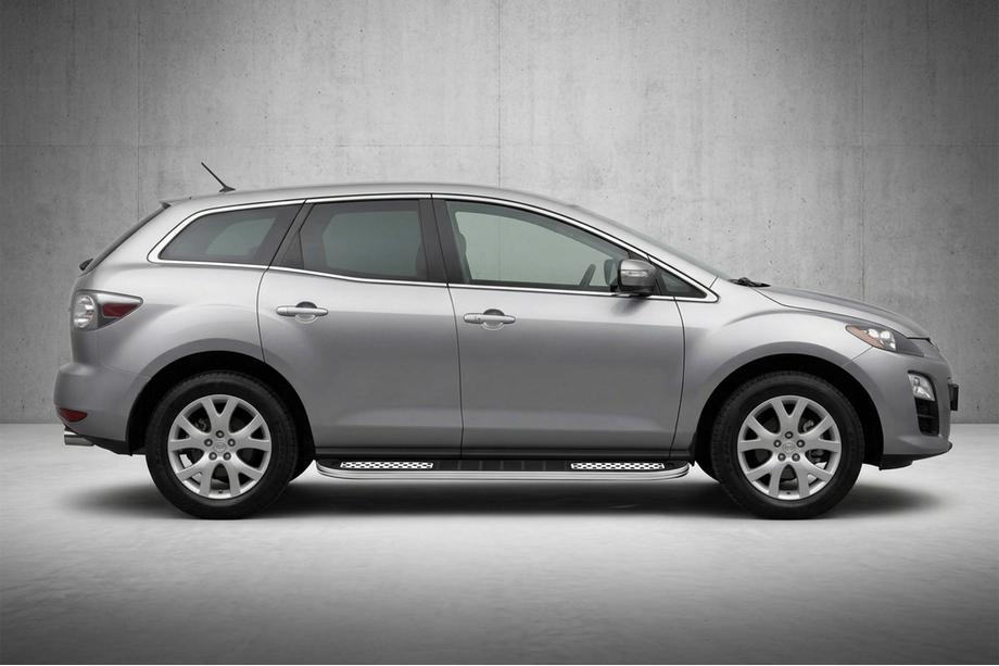 Mazda CX-7 2006–2012 Bočné nášľapy Tayga V2 (2 ks, hliník) Image