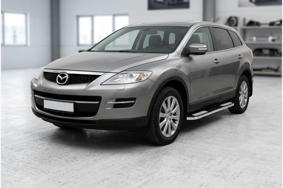 Mazda CX-9 2007–2016 Bočné nášľapy Tayga V2 (2 ks, hliník) Image