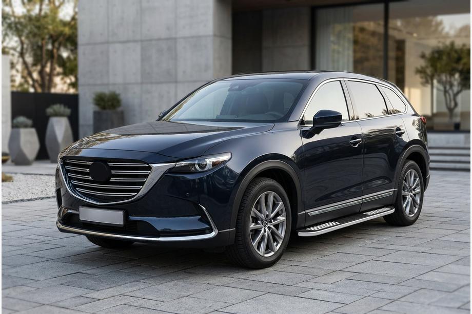 Mazda CX-9 2017– Bočné nášľapy Tayga V2 (2 ks, hliník) Image