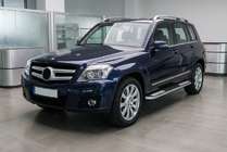 Mercedes GLK class X204 2008–2015 Bočné nášľapy Tayga V2 (2 ks, hliník) fotografia 1