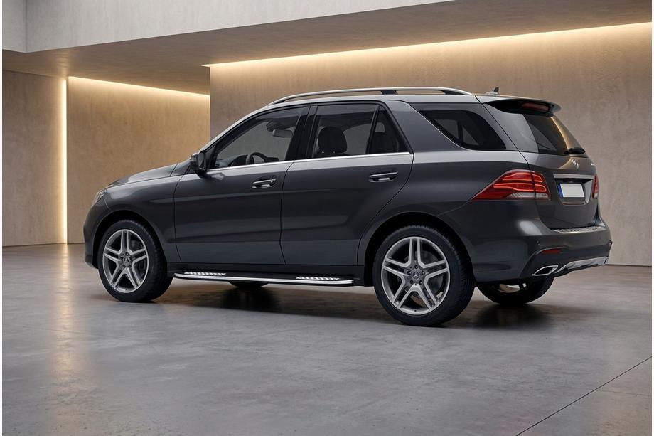 Mercedes GLE/ML class W166 2011–2018 Bočné nášľapy Tayga V2 (2 ks, hliník) Image