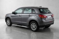 Mitsubishi ASX 2010–2023 Bočné nášľapy Tayga V2 (2 ks, hliník) fotografia 1