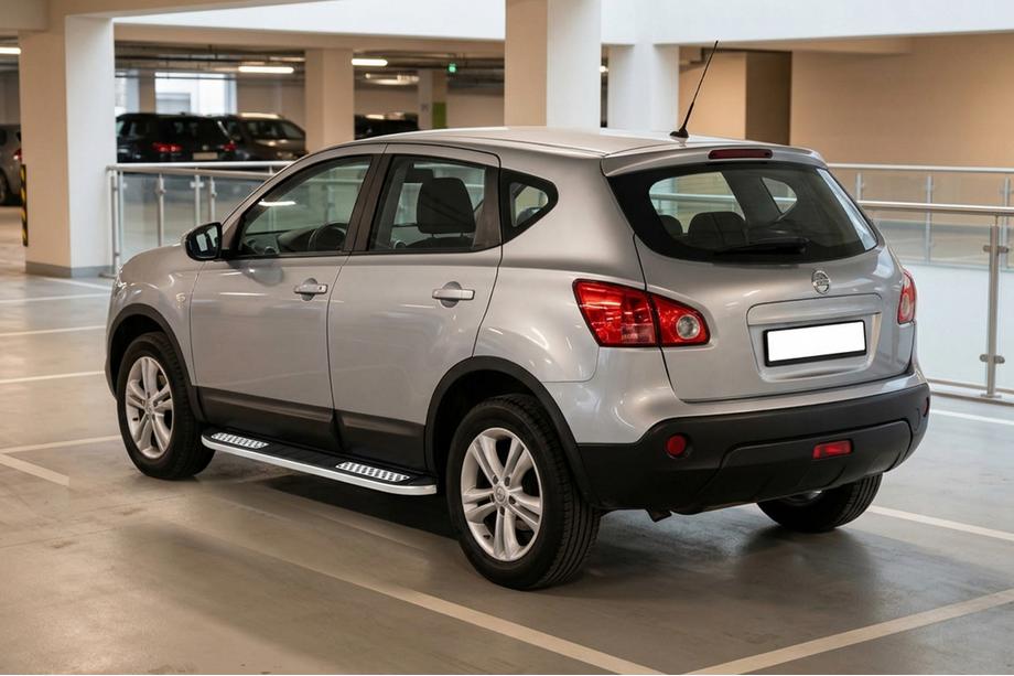 Nissan Qashqai 2007–2010 Bočné nášľapy Tayga V2 (2 ks, hliník) Image