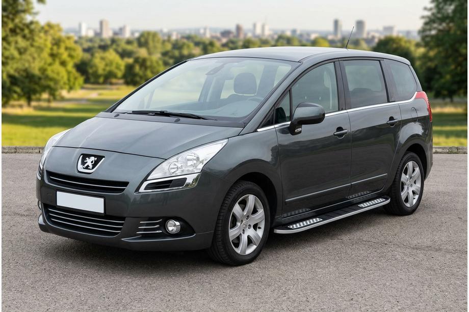 Peugeot 5008 2009–2016 Bočné nášľapy Tayga V2 (2 ks, hliník) Fotografia 1