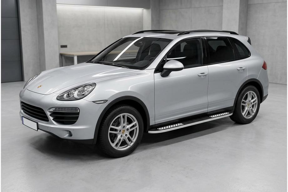 Porsche Cayenne 2010–2017 Bočné nášľapy Tayga V2 (2 ks, hliník) Image