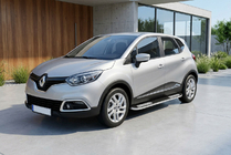 Renault Captur 2013–2019 Bočné nášľapy Tayga V2 (2 ks, hliník) fotografia 1