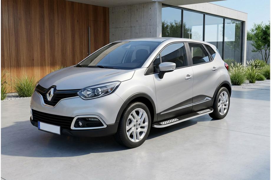 Renault Captur 2013–2019 Bočné nášľapy Tayga V2 (2 ks, hliník) Image