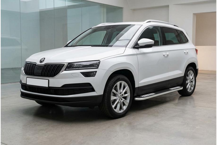 Skoda Karoq 2018– Bočné nášľapy Tayga V2 (2 ks, hliník) Image