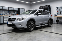 Subaru XV 2011–2017 Bočné nášľapy Tayga V2 (2 ks, hliník) fotografia 1