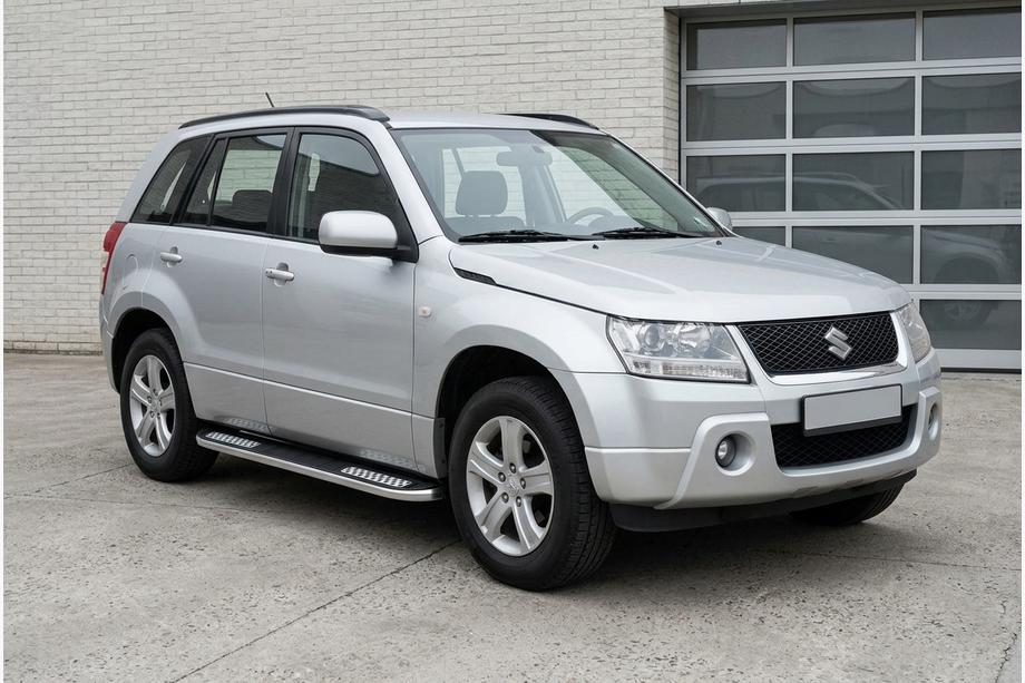 Suzuki Grand Vitara 2005–2017 Bočné nášľapy Tayga V2 (2 ks, hliník) Image