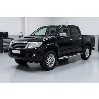 Bočné nášľapy Tayga V2 (2 ks, hliník) Toyota Hilux 2006–2015 fotografia 1