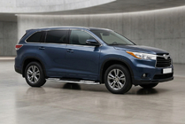 Toyota Highlander 2013–2019 Bočné nášľapy Tayga V2 (2 ks, hliník) fotografia 1