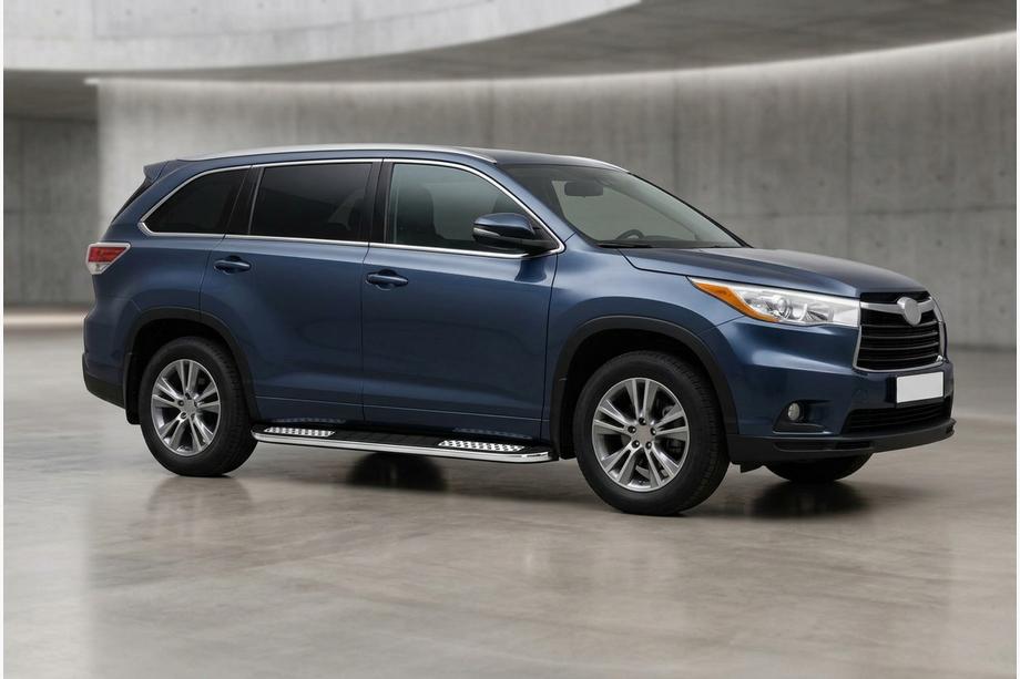 Toyota Highlander 2013–2019 Bočné nášľapy Tayga V2 (2 ks, hliník) Image