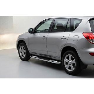 Bočné nášľapy Tayga V2 (2 ks, hliník) Toyota Rav 4 2006–2013 fotografia 1