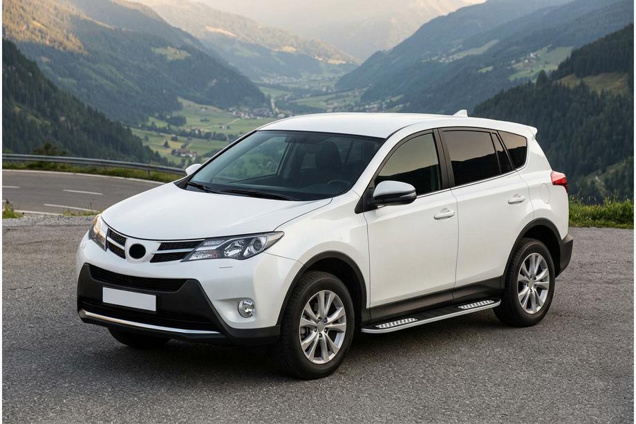 Toyota Rav 4 2013–2018 Bočné nášľapy Tayga V2 (2 ks, hliník) Image