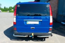 Mercedes Viano 2004–2014 Zadné rohové diely AK003 (2 ks, nerez) fotografia 9