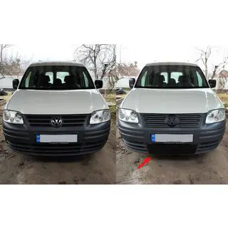 Zimná clona na masku chladiča (spodná)